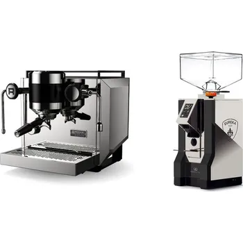 Kávovar Rocket Espresso Bicocca, stainless silver + Eureka Mignon…