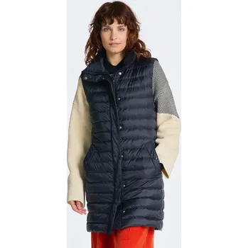Dámská vesta VESTA GANT LIGHT DOWN LONG VEST EVENING BLUE