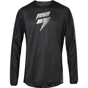 cyklistický dres dres SHIFT WHIT3 DEAD EYE JERSEY Black XL