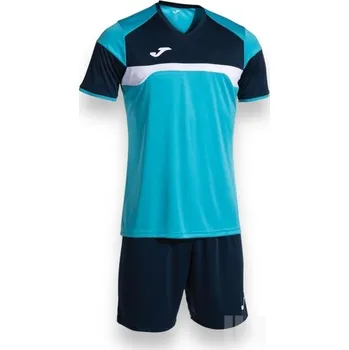 Komplet JOMA DANUBIO III, barva zářivě tyrkysová - tmavě modrá, velikost XS