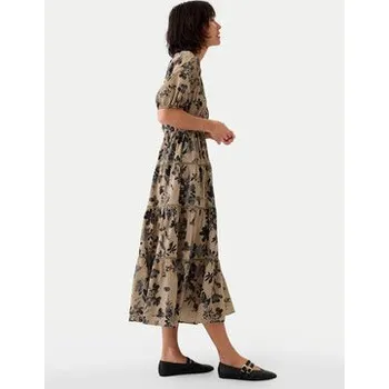 Dámská móda Gap Každodenní šaty 517740 Khaki Regular Fit L