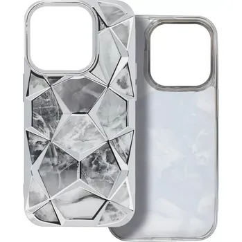 Pouzdro na mobilní telefon Pouzdro Coolcase TWINKI - Apple iPhone 16 - stříbrné (TWINKI pouzdro pro mobil Apple iPhone 16 stříbrné)