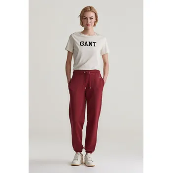 TEPLÁKY GANT REL SHIELD SWEATPANTS PLUMPED RED