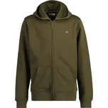 MIKINA GANT SHIELD ZIP HOODIE JUNIPER GREEN
