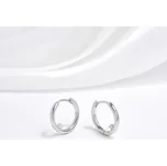 Jan Kos jewellery Stříbrné náušnice kruhy MHT-3001/SN00