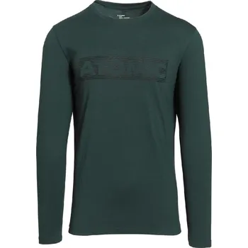 Pánská softshellová bunda triko ATOMIC ALPS LS dark green Velikost: XL