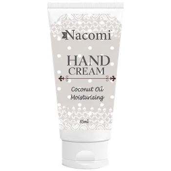 Péče o ruce Nacomi Hand Cream intenzivně hydratační krém na ruce s kokosovým olejem, 85 ml