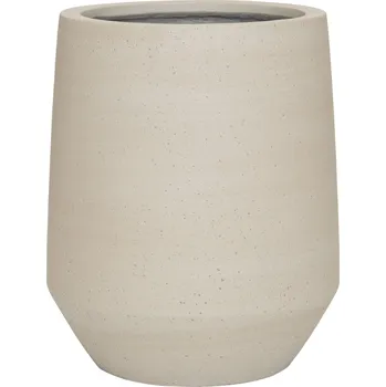 Květináč Harith High Beige Washed L - Ø 53 cm / V 68 cm