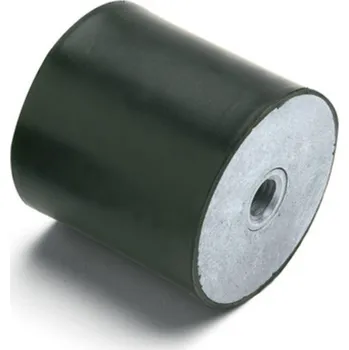 Silentblok motoru Silentblok válcový typ 3 (matka - matka) průměr 100mm / výška 55mm, matky M16 , GeTech