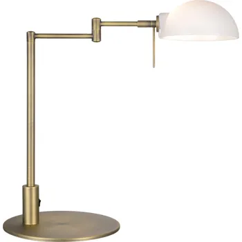 Stojací lampa Halo Design Kjøbenhavn stolní lampa Varianta: 1 x G9, výška 430 mm, bílá, mosaz