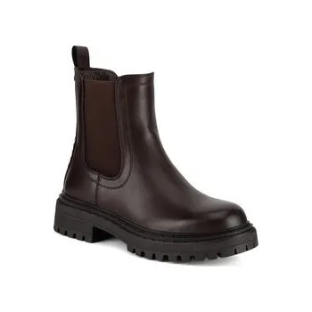 Pracovní obuv Kotníková obuv s elastickým prvkem Jenny Fairy HY60208-1 Hnědá 36