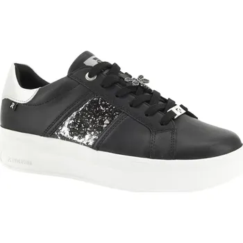 Dámské tenisky RIEKER Dámské černé kožené tenisky W1202-00-245 Velikost 42