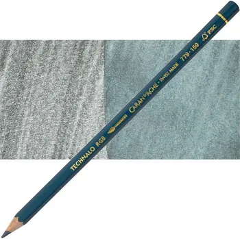 Grafitová akvarelová tužka Technalo RGB CARAN D'ACHE 3B modrá