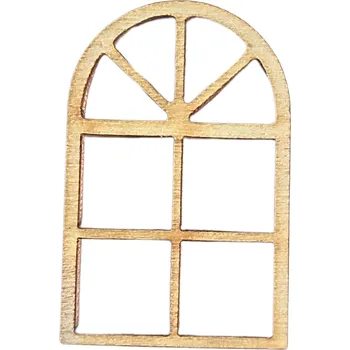 Překližka Výřez z překližky, OKÝNKO, 1,9x3 cm, 4ks/bal.