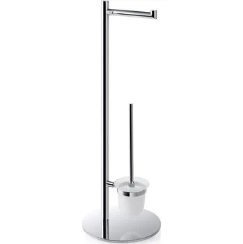 Souprava WC Bemeta Omega na postavení s držákem toaletního papíru chrom