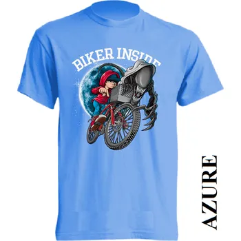 Pánské tričko levne-bavlnene-tricko-digitalni-potisk-vetrelec-ET Barva: Azure - azurově modrá, velikost: L