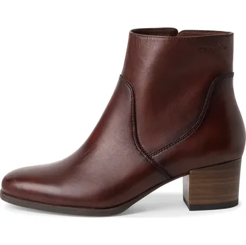 Dámské kozačky Kožené kotníčkové boty Tamaris 25032 43 348 koňak Velikost: 38