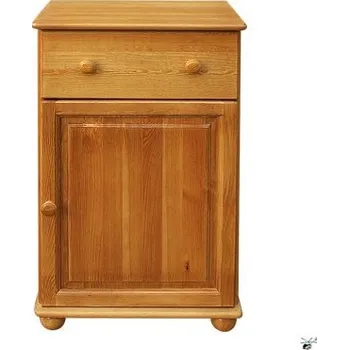 Komoda Komoda 89 - masiv borovice Odstín: Olše