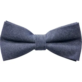 Motýlek Tmavě modrý předvázaný džínový motýlek - Trendhim