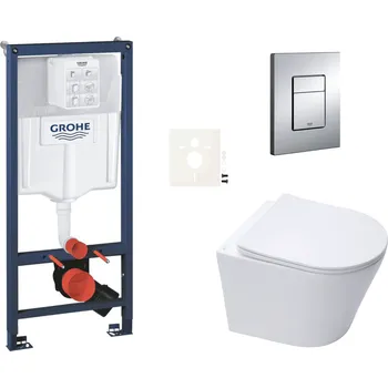 GROHE Závěsný wc set do lehkých stěn / předstěnová montáž SAT Infinitio SIKOGRSIN10E