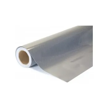 Polep vozidla Lesklá 5D Karbonová šedá auto wrap fólie 152x700cm - interiér/exteriér
