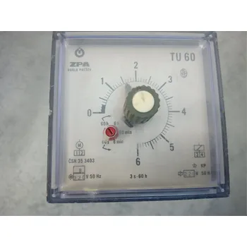 Relé Staré časové relé ZPA TU60 AKC BKC 110V/110V 220V/220V 220AC/24DC TU 60.2 Varianta: TU 60 "B" 220V/220V do panelu