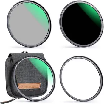 K&F 58mm Magnetic MCUV+CPL+ND1000+Filter Ring Kit