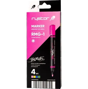 Fixy na sklo RYSTOR Glass UV, 4ks