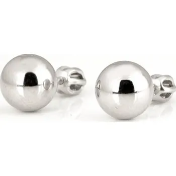 Náušnice Stříbrné náušnice pecičky kuličky STNAU1892F