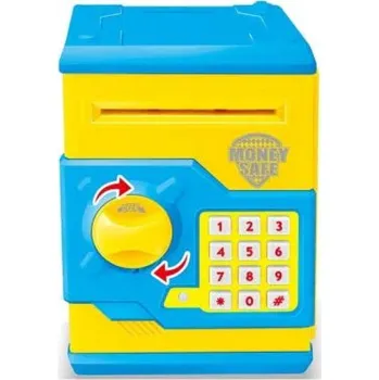 Trezor Sejf ATM s elektronickým zámkem žluto - modrý