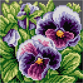 Ariadna Sestava pro vyšívání křížkovým stehem Malwina 15x15cm - č. 1018