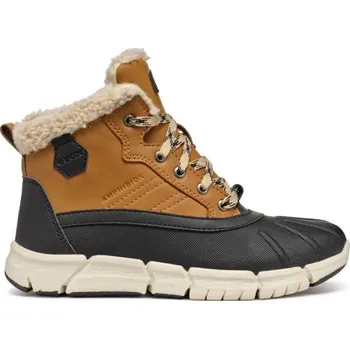 Chlapecké tenisky Chlapecké kotníkové boty Geox J FLEXYPER B.B ABX E 32 Hnědá, Béžová, Černá