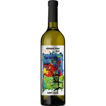 Víno Cuvée Národní park 2021, zemské víno, Dobrá Vinice, suché