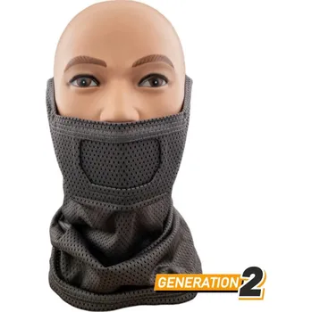 Pleťová maska Cygnus Armory Maska obličeje Warrior Gen2 - šedá