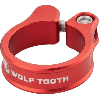 Sedlovka WOLF TOOTH sedlová objímka 34.9mm Barva: červená