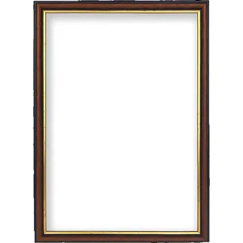 Rám na obraz Fotorámeček Heidelberg Rozměr: 10 x 15 cm, Barva: Hnědá, Typ zasklení: Plexi