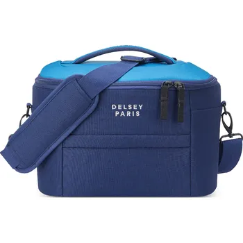 Kosmetický kufr Kosmetický kufřík Delsey Brochant 3.0 225731012 - modrý 15 l