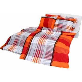 Povlečení Bavlněné povlečení Sofie oranžová