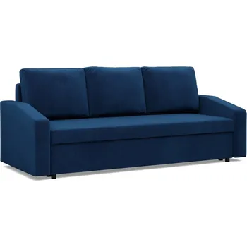 Sedací souprava Velká rozkládací pohovka NEO - zkosený bok Modrá