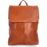 Noelia Bolger kožený batoh koňakový NB 2401 Cognac
