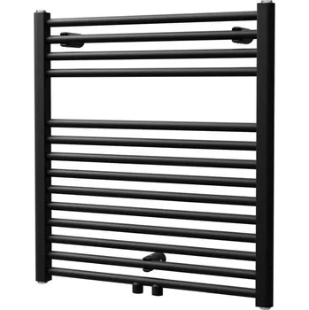 Radiátor EBS Grande Radiátor 60x65 rovný, středové připojení, černý samet DGRE06500600SM51-6501
