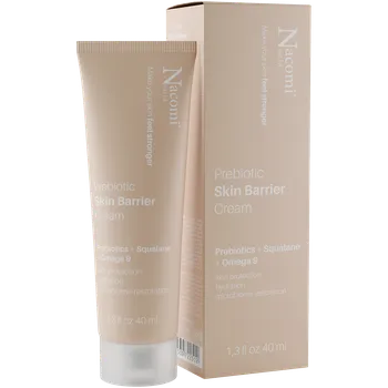 Pleťový krém Nacomi Omega 9 ultra hydratační krém na obličej s prebiotiky, skvalanem a Omega 9, 40 ml