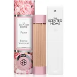 Ashleigh & Burwood London Peony vonné tyčinky 12 cm + stojan na vonné tyčinky 1 ks