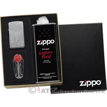 Zapalovač Dárková kazeta Zippo na Slim zapalovač