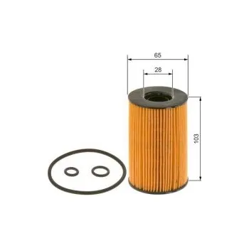 Olejový filtr Olejový filtr Škoda ROOMSTER Praktik (5J) - 1.6TDI