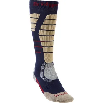 Pánské termo ponožky Bridgedale Ski Easy On Velikost: S, Barva: navy/sand/232