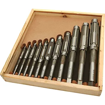 Výstružník Stavitelné ruční výstružníky, rozsah 12 - 38 mm, sada 11 dílů (TrueTech)