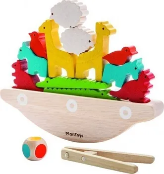 Dřevěná hračka Plan Toys Balanční loď 