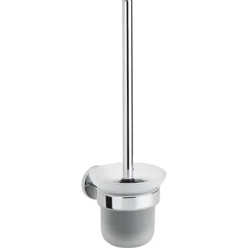 WC štětka Souprava WC Bemeta Circum pískované sklo/chrom