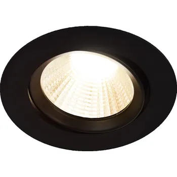 Bodové svítidlo Stmívatelné naklápěcí LED bodovka NORDLUX Fremont IP23 2700 K 1 ks/3 ks Varianta: Ø 85 x 54 mm, 4,5 W, 345 lm, 2700 K, černá